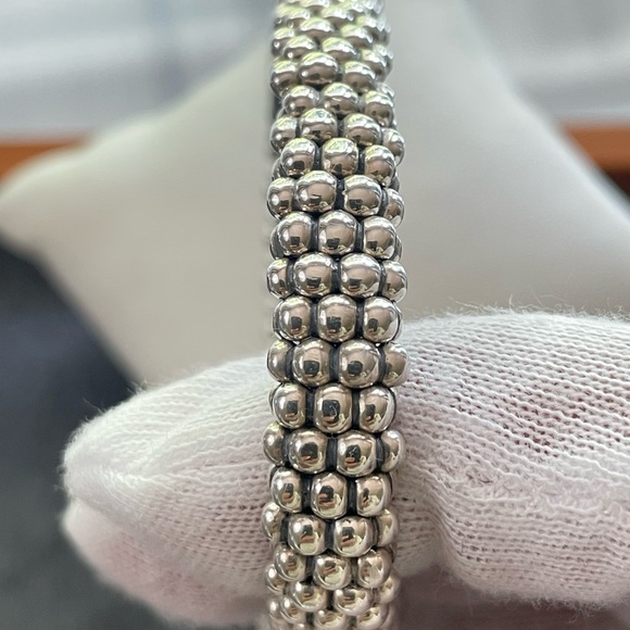 Lagos Caviar 8mm Maya Bracelet with Black Onyx-Small - Picture 4 of 10